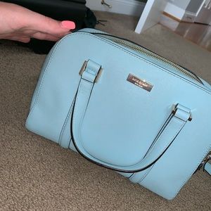 Baby blue Kate spade purse
